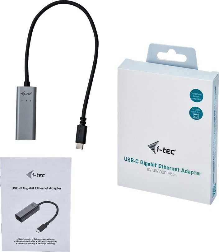 I-tec Metal C31METALGLAN tinklo plokštė Eternetas 1000 Mbit/ai