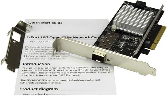 Karta jungiama į tinklą StarTech PEX10000SFPI