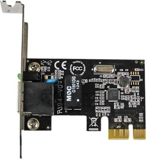 „StarTech ST1000SPEX2L“ 1 prievado PCI Express PCIe gigabito tinklo plokštė