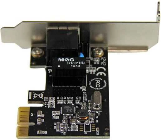 „StarTech ST1000SPEX2L“ 1 prievado PCI Express PCIe gigabito tinklo plokštė