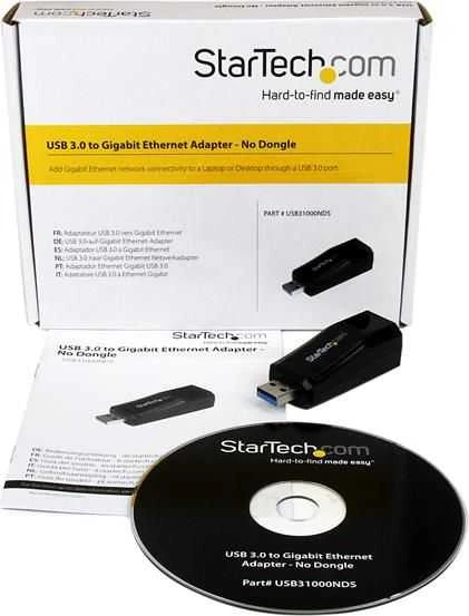 Tinklo adapteris Startech USB31000NDS