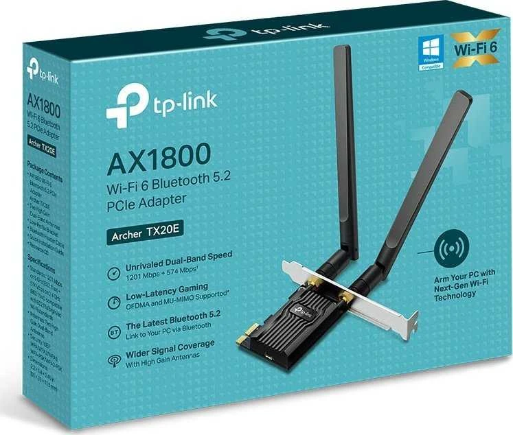Karta jungiama į tinklą TP-Link Archer TX20E