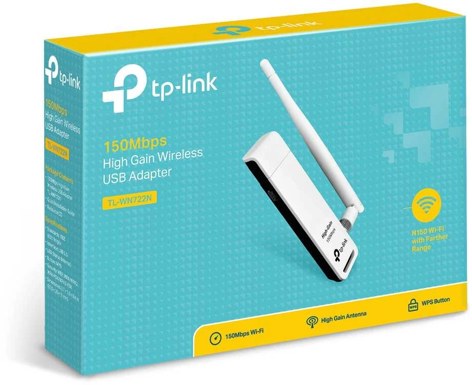 Tinklo kortelė TP-Link TLWN722N