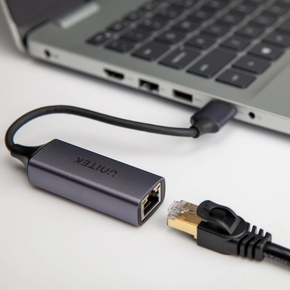 UNITEK adapteris USB-C 3.1 Gen 1- RJ45 1 GBps U1312A