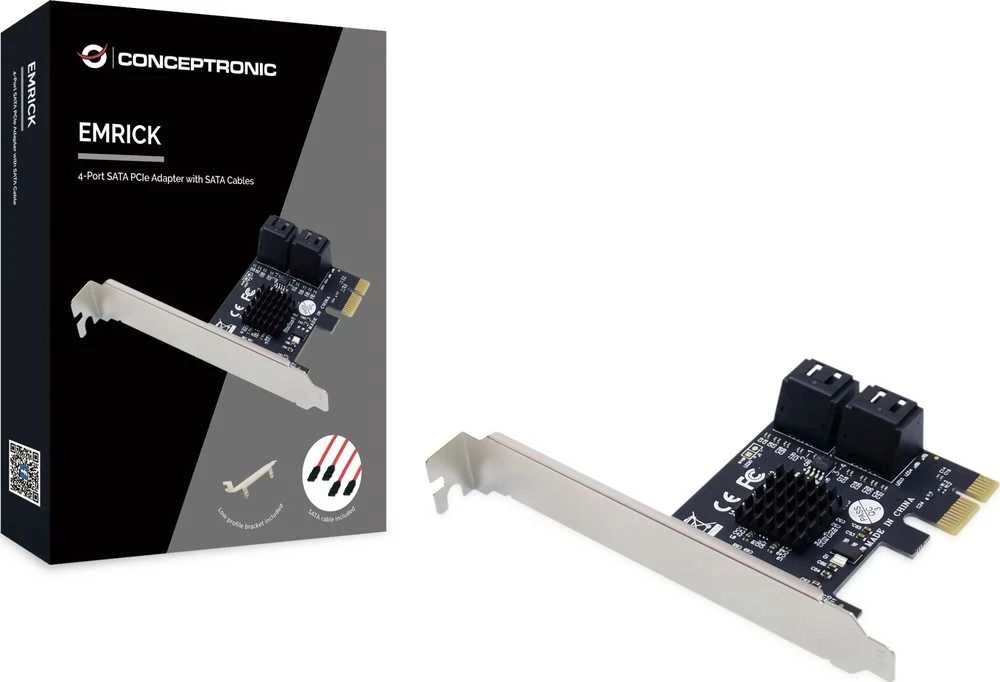 Carruzzo Conceptronic EMRICK03G sąsajos plokštė / adapteris Vidinis SATA