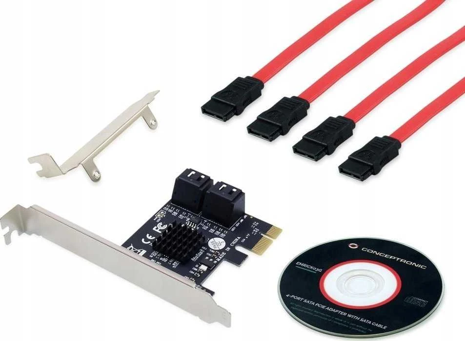 Carruzzo Conceptronic EMRICK03G sąsajos plokštė / adapteris Vidinis SATA