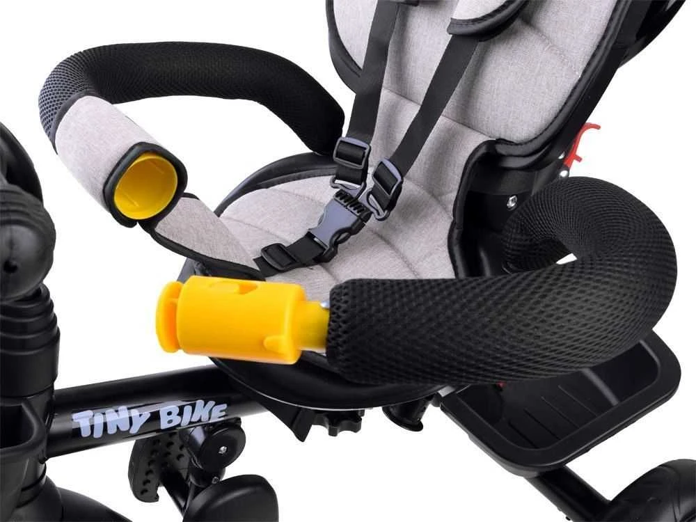 Tiny Bike Mažas dviratis 3in1 triratis su skydelio