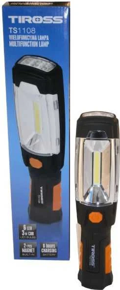 Tiross dirbtuvių lempa AKU 3W COB (TS-1108)