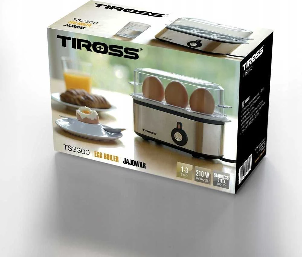 AUTOMATINĖ KIAUŠINIŲ VIRYKLĖ TIROSS TS2300