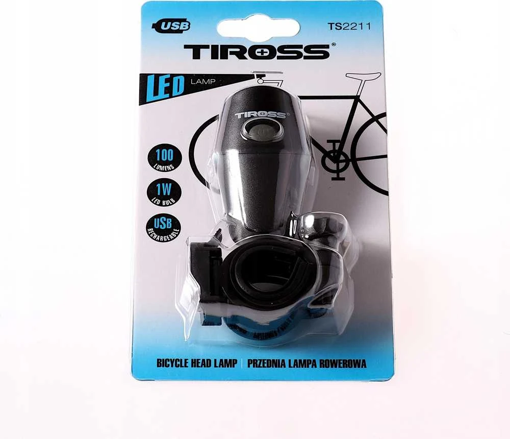 Tiross dviračio žibintas TS-2211