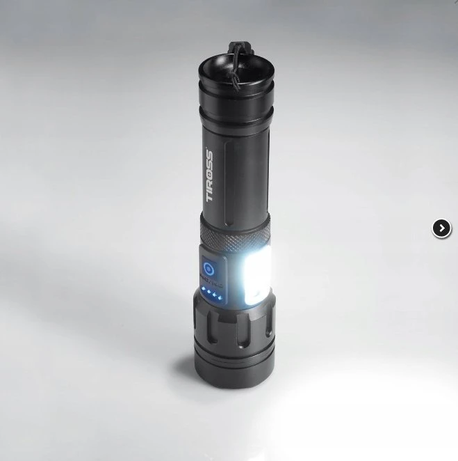 TIROSS LATARKA LED 1300 lm Z FUNKCJĄ POWERBANKU TS1887