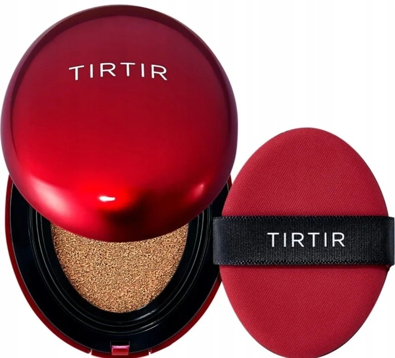 Tirtir Mask Fit Raudona Cushion SPF 40 PA++ makiažo pagrindas-pagalvėlė, atspalvis: 30N Rich Honey, 18 g