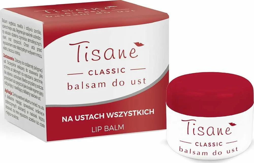 TISANE Classic lūpų balzamas - indelis 4,7g