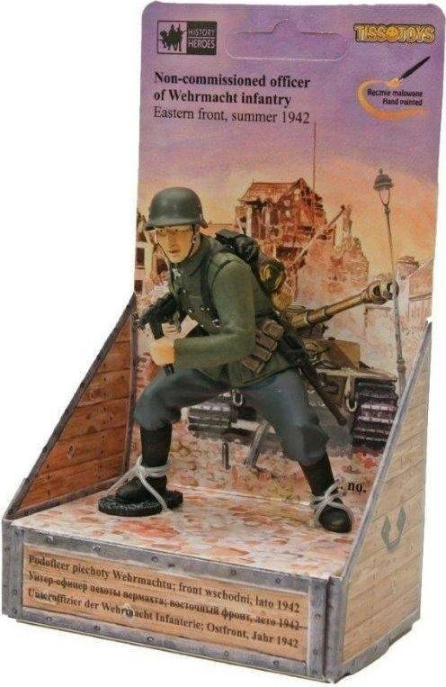 Figūrėlė: Vermachto pėstininkų puskarininkis, 1942 m., „Tisso toys 12702“