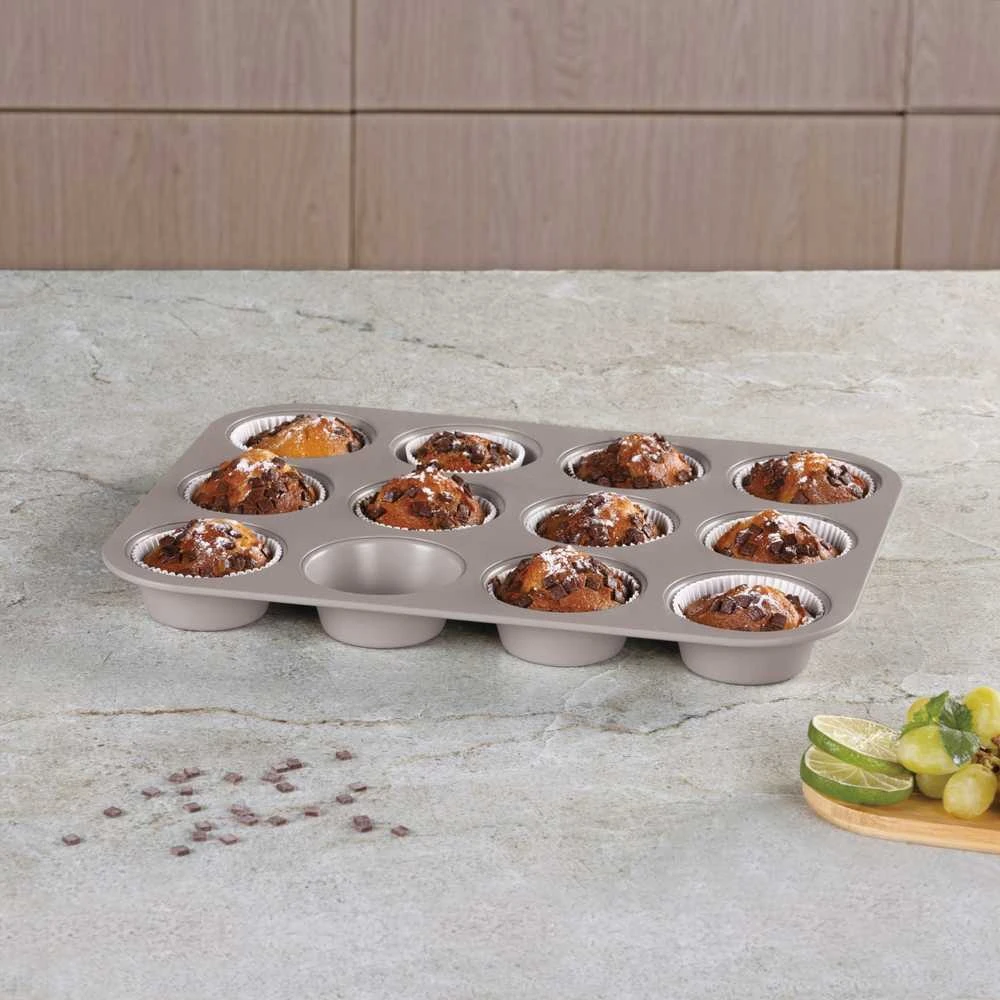 Berlinger Haus TITANO FORMA 12 MUFFINŲ BERLINGER HAUS BH-7947 TAUPE