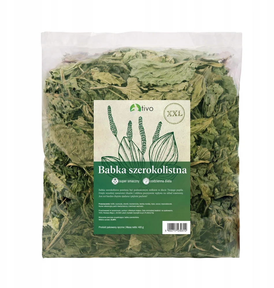 Tivo TIVO ŽOLĖS PLAČIALAPĖ GUDOBELĖ XXL 400g / 16