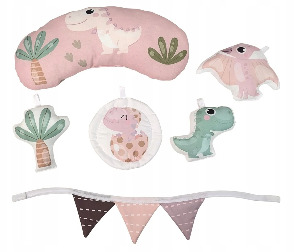 Milly Mally Mata edukacyjna dino pink tinymini rožinė