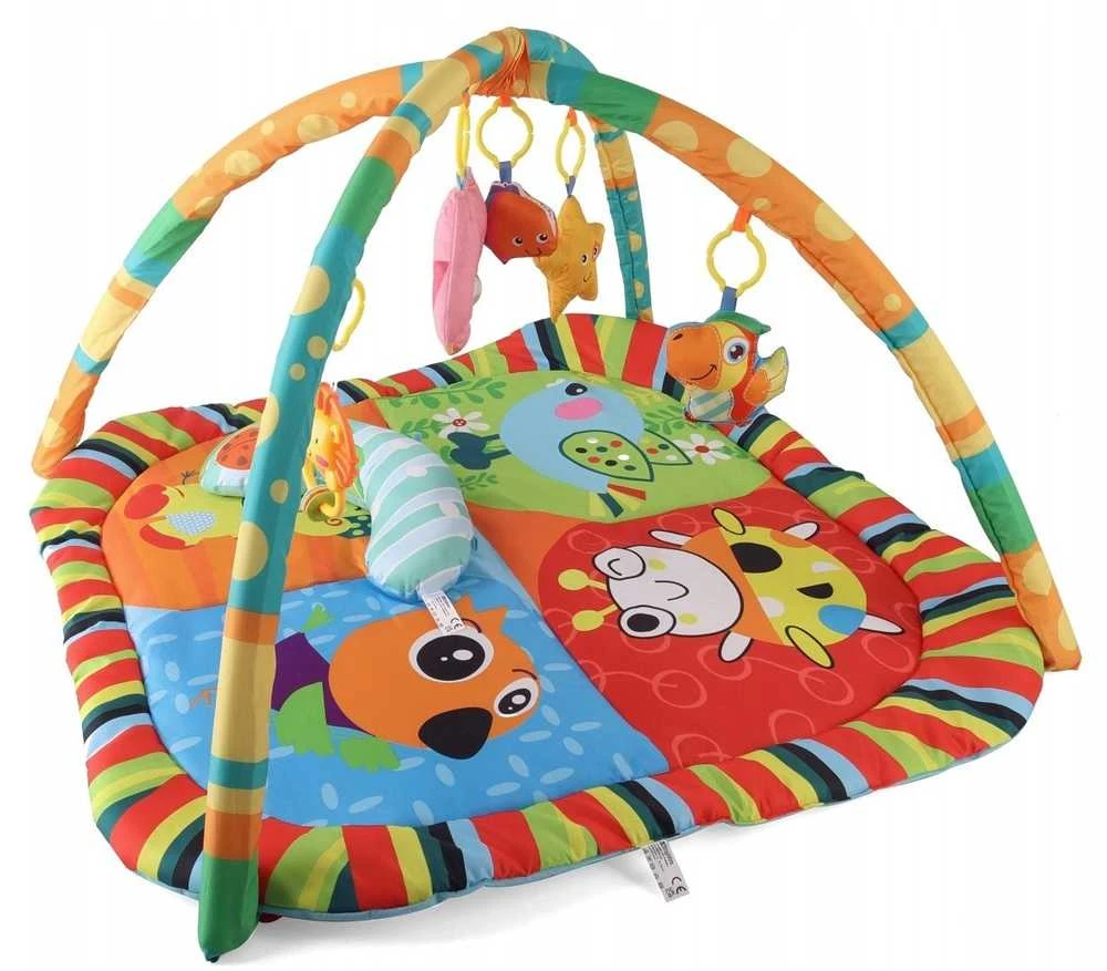 MILLY MALLY 6098 TinyMini JL624-1D mokomasis kilimėlis spalvingiems gyvūnams