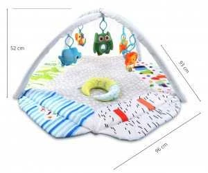 MILLY MALLY 6143 TinyMini JL633-1A Mokomasis kilimėlis 2in1 Baby's World