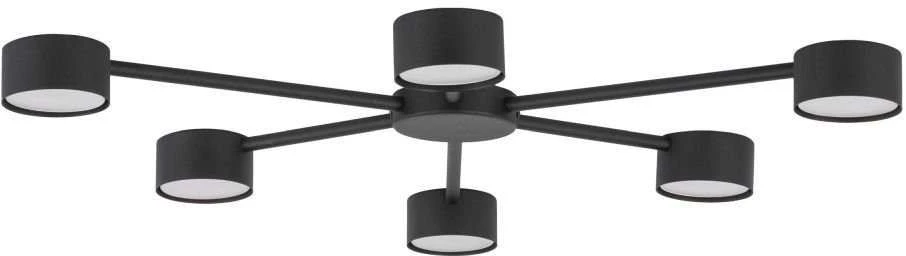 TK Lighting Avia 4692 lubinis šviestuvas 6x10W GX53 juodas