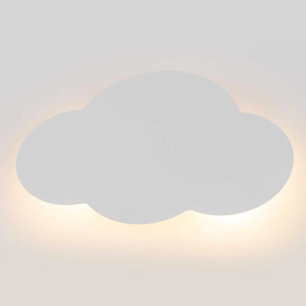 Sieninis šviestuvas Tk Lighting Kinkiet ścienny chmurka balta CLOUD do pokoju dziecka su pašvietimu lampy