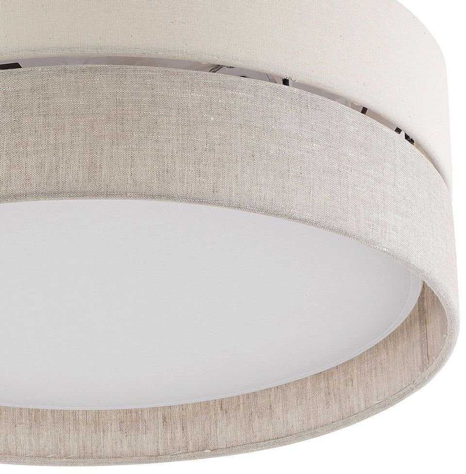 Lubinis šviestuvas TK Lighting Tk Lighting Eco* 5775 plafoninis lubinis šviestuvas 3x15W E27 baltas/pilkas