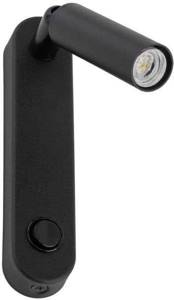TK Lighting sieninis šviestuvas Enzo 6621, juodas