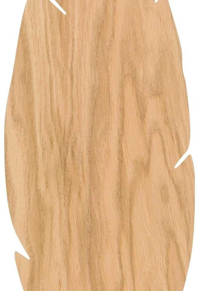 Sieninis šviestuvas Kinkiet TK Lighting Hoja Wood kinkiet lampa ścienna drewniany liść 2x6W G9 drewno (4678)