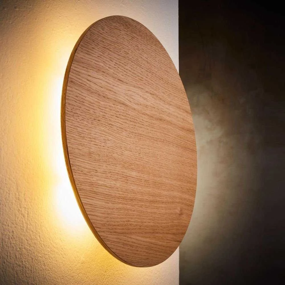 TK Lighting Luna sieninis šviestuvas 4x10W G9 medinis (3377)