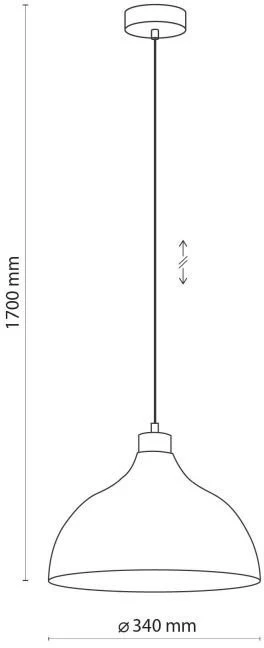 TK Lighting CAP BEIGE 5664 TK Lighting pakabinamas šviestuvas