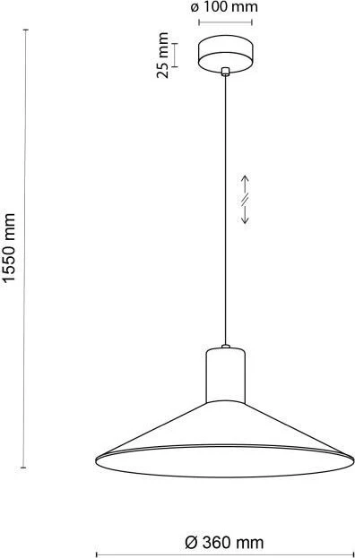 Pakabinamas šviestuvas Tk_Lighting Šviestuvas kabinamas TK Lighting Jump 1831, 15 W, E27