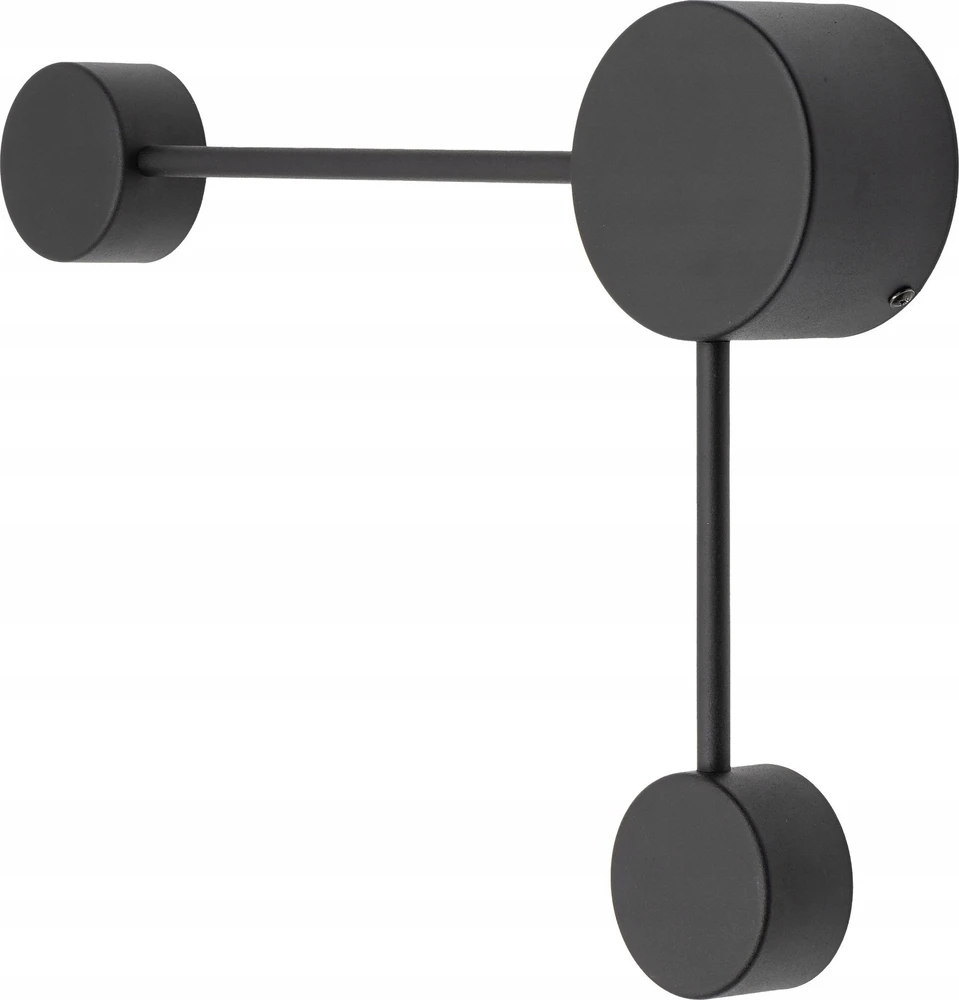 TK Lighting sieninis šviestuvas Tk Lighting Avia 6808 sieninis šviestuvas sieninis šviestuvas modernus metalinis edison strypų ratai 2x10W GX53 juoda