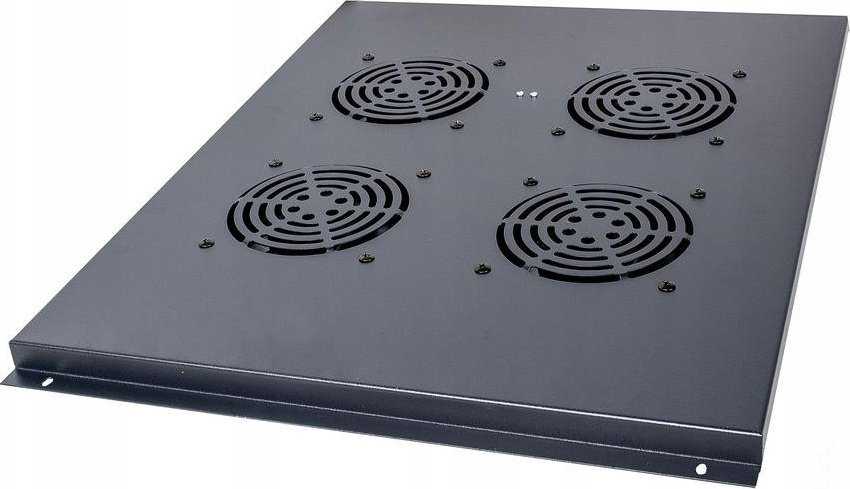 Securitynet TKH Vėdinimo skydelis CCSS-08 spintelėms (4 ventiliatoriai) CCAS-PW4-0X08S