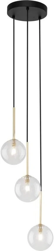 Pakabinamas šviestuvas TKKRYWULT Pakabinamas šviestuvas NILOS Juoda/auksinė 5942 TK Lighting