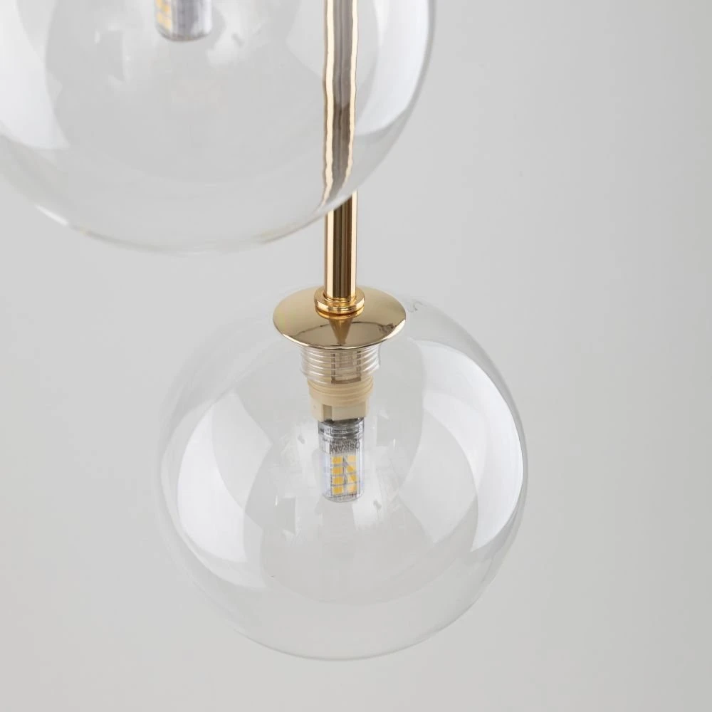 Pakabinamas šviestuvas TKKRYWULT Pakabinamas šviestuvas NILOS Juoda/auksinė 5942 TK Lighting