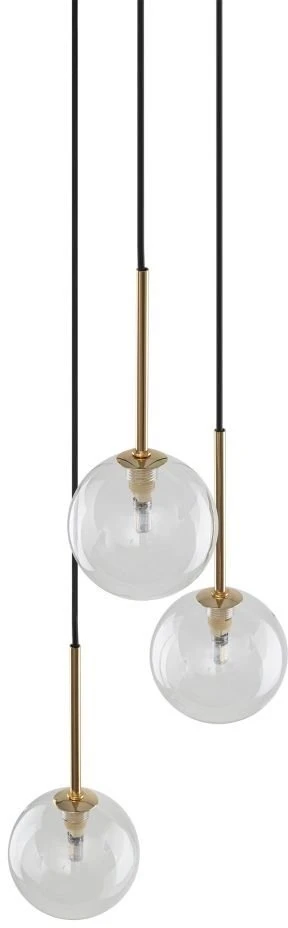 Pakabinamas šviestuvas TKKRYWULT Pakabinamas šviestuvas NILOS Juoda/auksinė 5942 TK Lighting