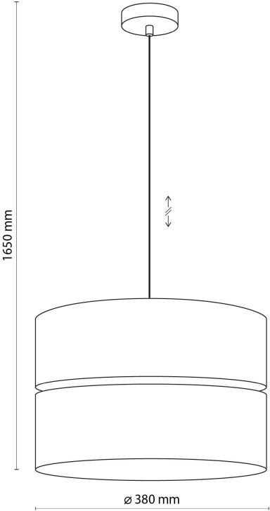 Pakabinamas šviestuvas Lampa wisząca TKKRYWULT Tk Lighting Eco* 5772 lampa wisząca zwis 1x15W E27 juoda/drewniana