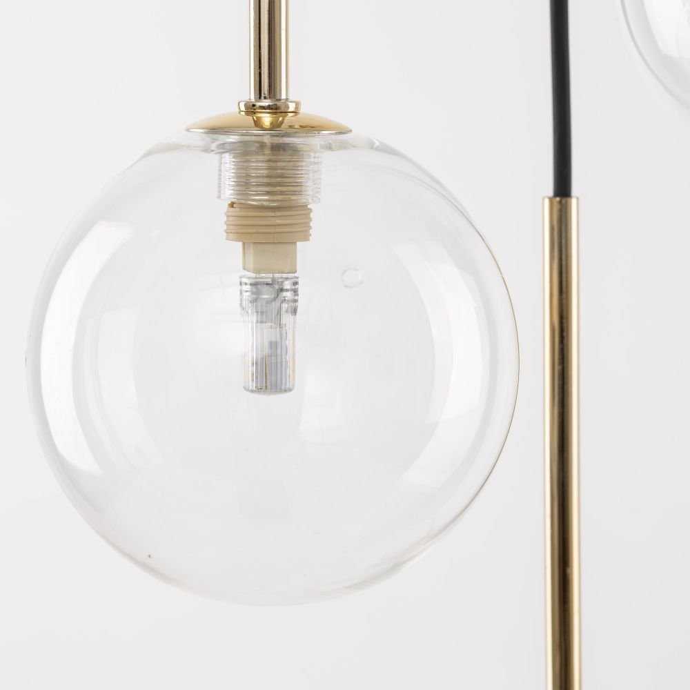 Pakabinamas šviestuvas Lampa wisząca TKKRYWULT TK Lighting Nilos 5944 lampa wisząca zwis 10x6W G9 transparentna/auksinė