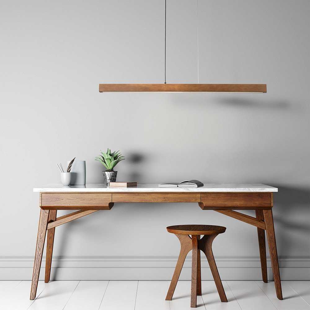 Pakabinamas šviestuvas Kabanti lempa TKKRYWULT TK Lighting Teo 1449 kabanti lempa 1x36W LED 3000K riešutas/juoda