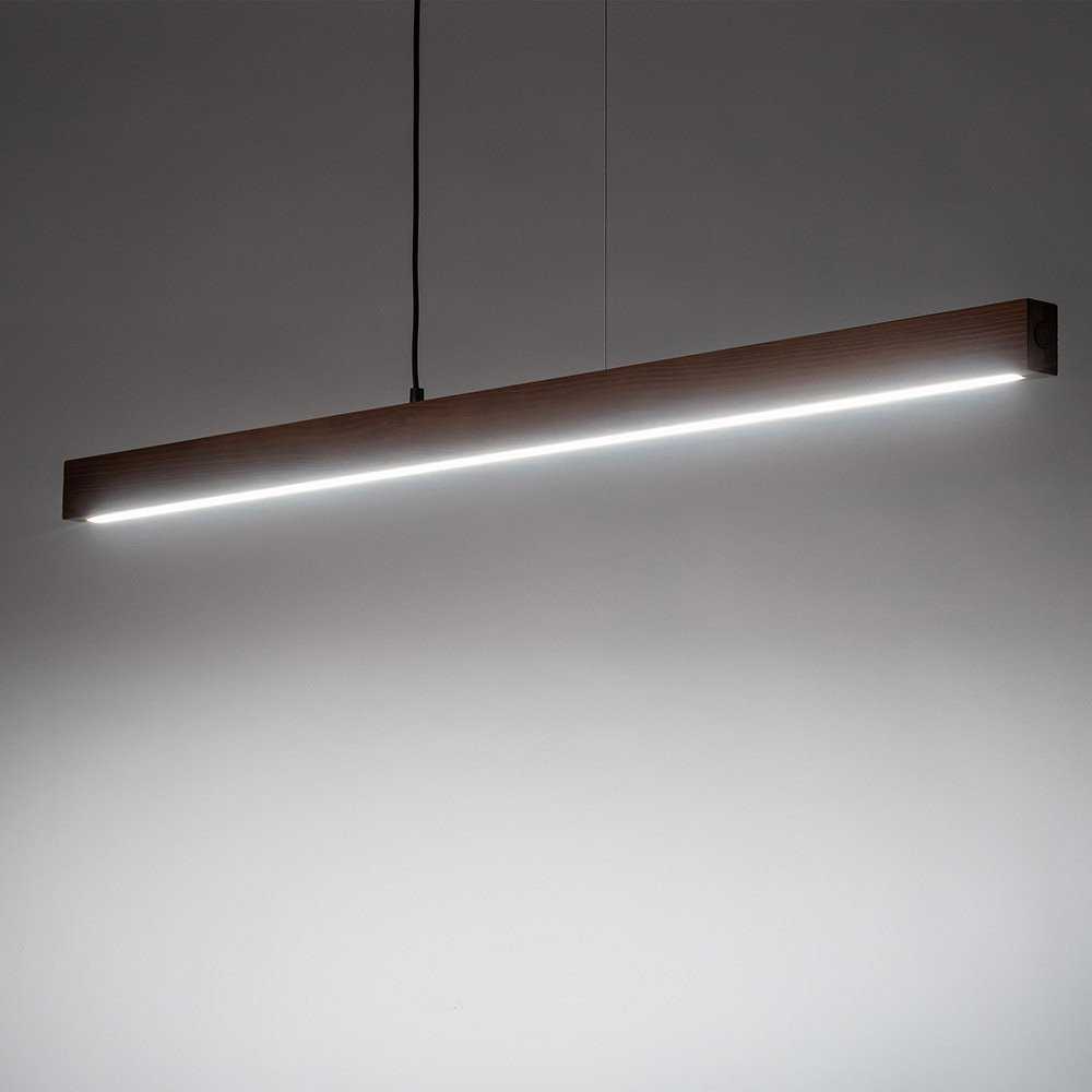 Pakabinamas šviestuvas Kabanti lempa TKKRYWULT TK Lighting Teo 1449 kabanti lempa 1x36W LED 3000K riešutas/juoda