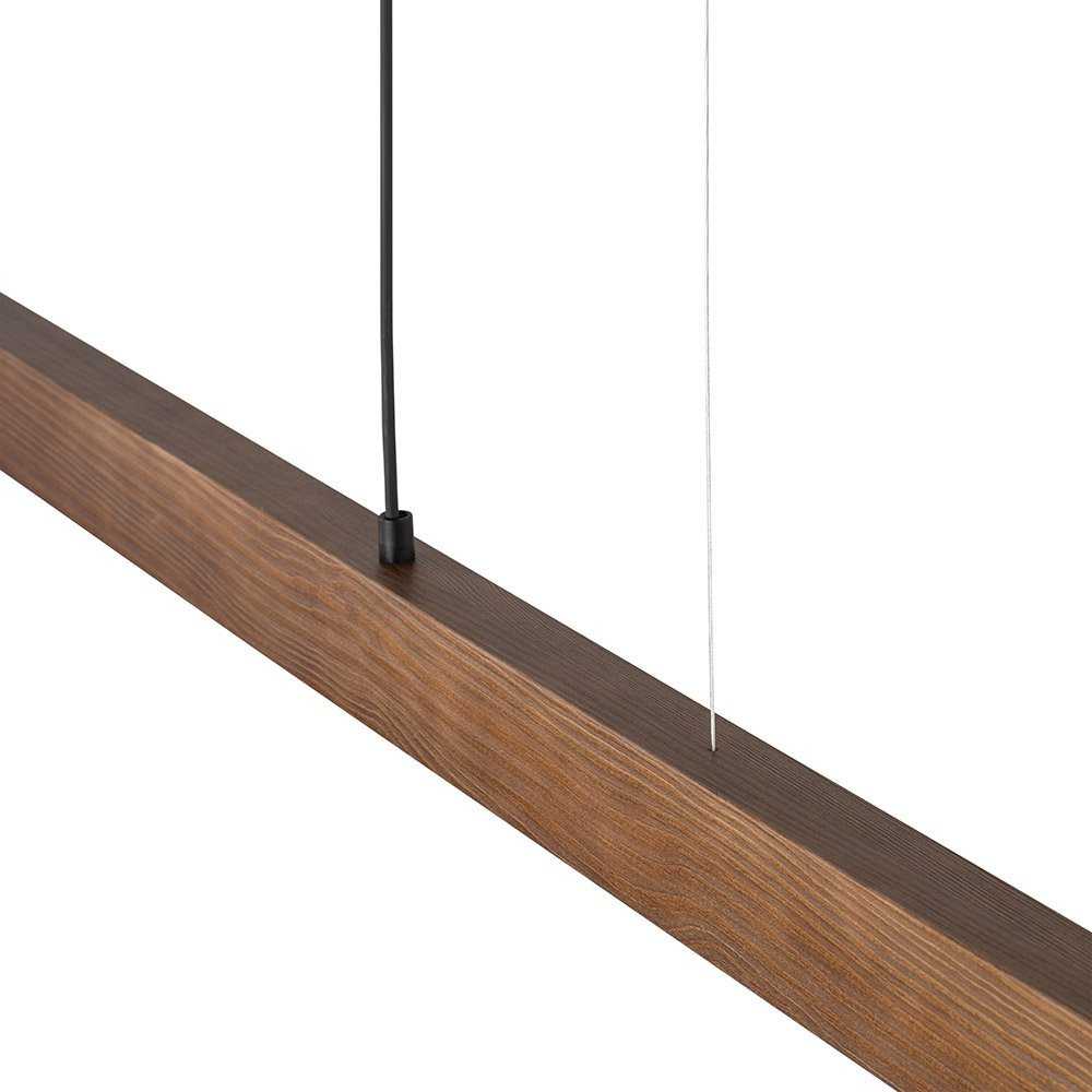Pakabinamas šviestuvas Kabanti lempa TKKRYWULT TK Lighting Teo 1449 kabanti lempa 1x36W LED 3000K riešutas/juoda