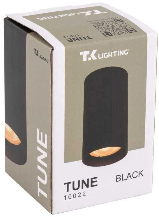 Lubinis šviestuvas Tk_Lighting Šviestuvas įleidžiamas TK Lighting Tune 10022, GU10, juodas