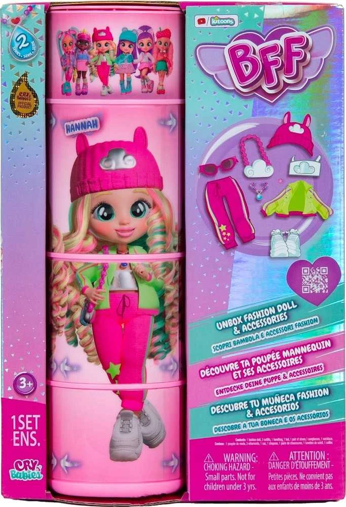 Lėlė su priedais Tm Toys Cry Babies BFF Hannah