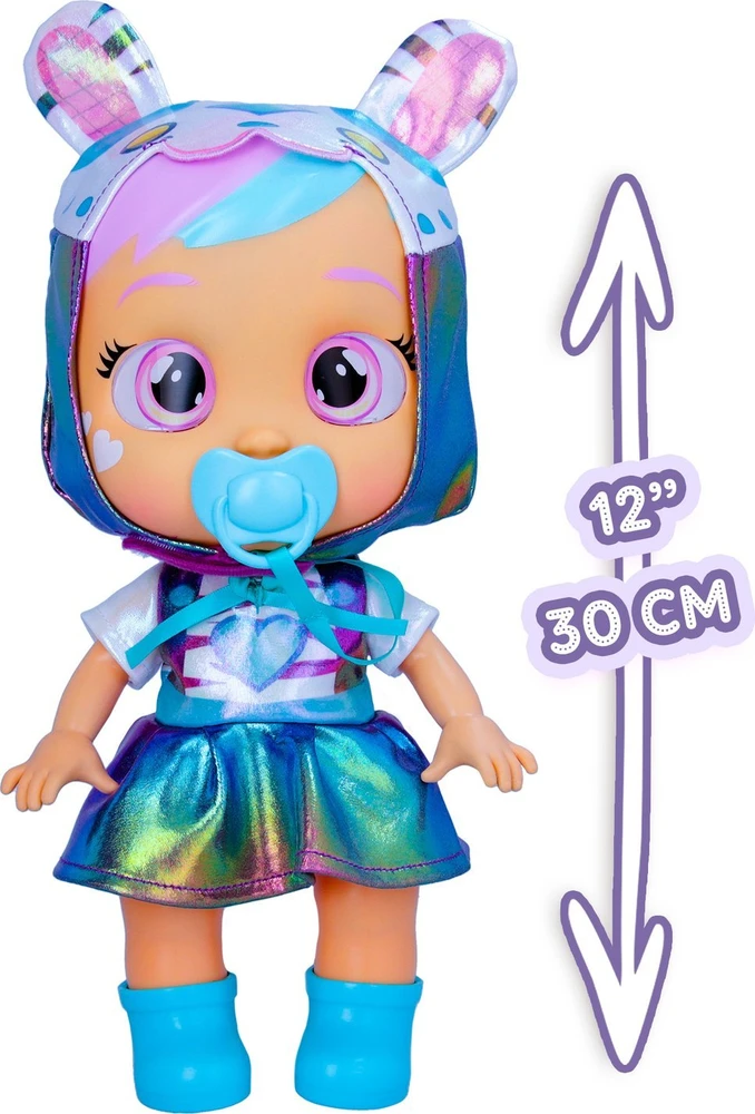 Lėlė kūdikis su priedais Tm Toys Cry Babies Stars Jane 30 cm