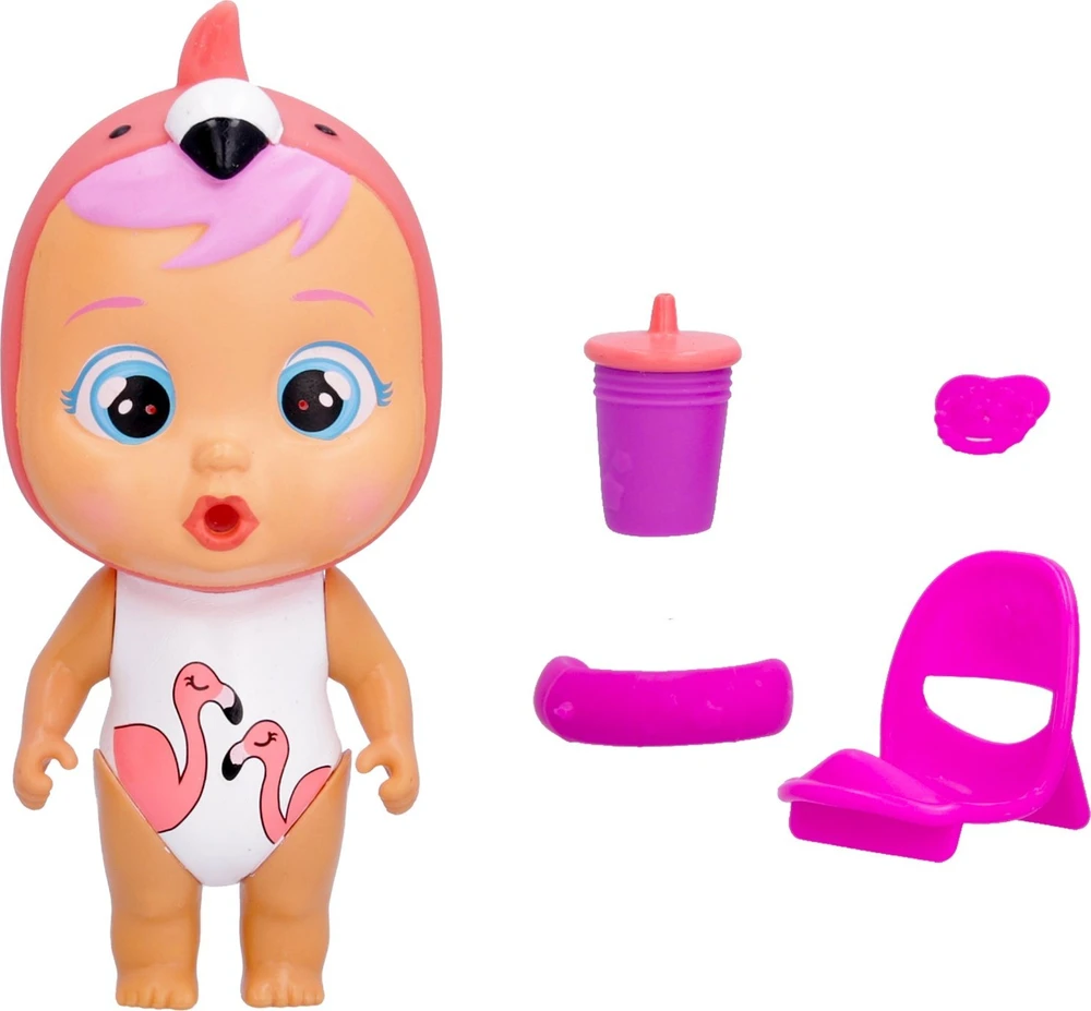 TM Toys Lėlė Cry Babies Magic Tears Beach Babies su maudymosi kostiumėliu