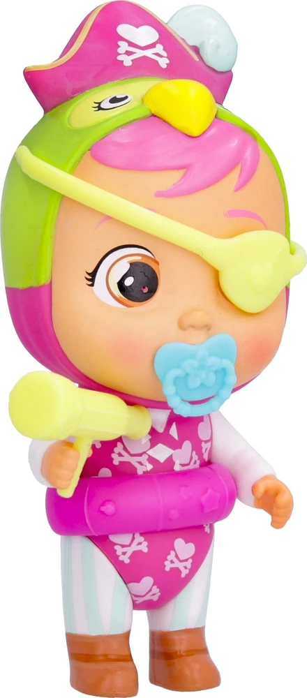 TM Toys Lėlė Cry Babies Magic Tears Beach Babies Lora su maudymosi kostiumėliu