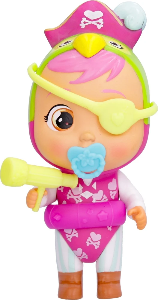TM Toys Lėlė Cry Babies Magic Tears Beach Babies Lora su maudymosi kostiumėliu