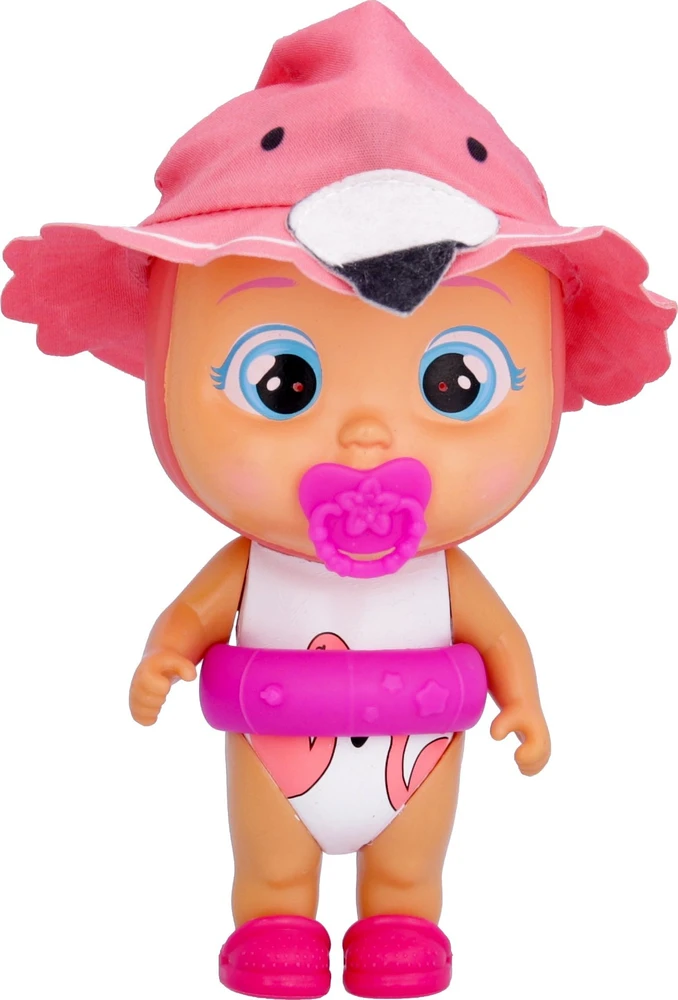 TM Toys Lėlė Cry Babies Magic Tears Beach Babies su maudymosi kostiumėliu