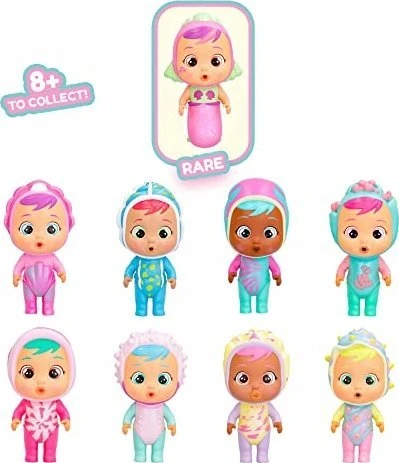 TM Toys Lėlė Cry Babies Magic Tears Shiny Shells Sandy su blizgančia kriaukle