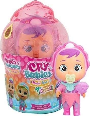 TM Toys TM Žaislai Lėlė Cry Babies Magic Tears Shiny Shells Coraline